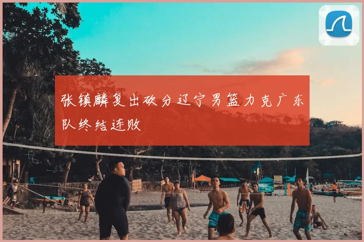 张镇麟复出砍分辽宁男篮力克广东队终结连败